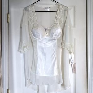 Linea Donatella bridal lingerie, 2-piece set - size medium
